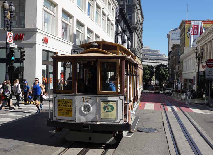 MUNI cable car 17